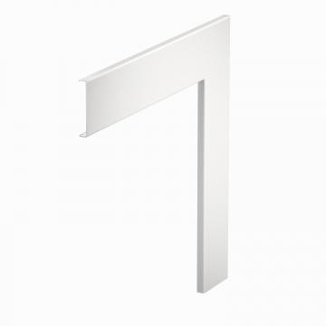 Aluminijski poklopac ravnog kuta