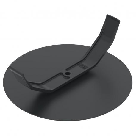 Poklopac s oprugom, 60 mm, crni 