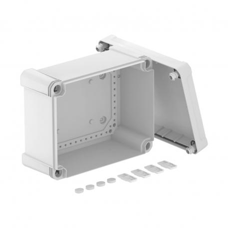 Razvodna kutija X 16 227x177x110 |  | IP67 | svijetlo siva; RAL 7035