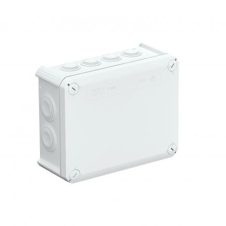 Razvodna kutija T 160, utična brtva 176x135x67 | 12 | IP66 | bijela; RAL 9010