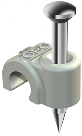 ISO-Nagel-Clip tip 2004, svijetlosiva 18 | 4 | 2,0x18 | svijetlo siva; RAL 7035