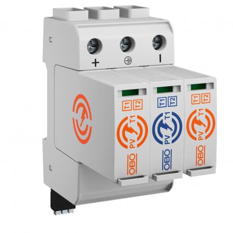 PV combination arrester 1,100 V with remote signalling

 sve | IP20