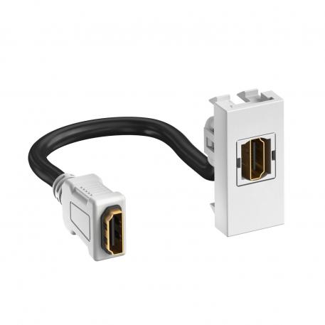 HDMI priključak  |  | HDMI | bijela; RAL 9010