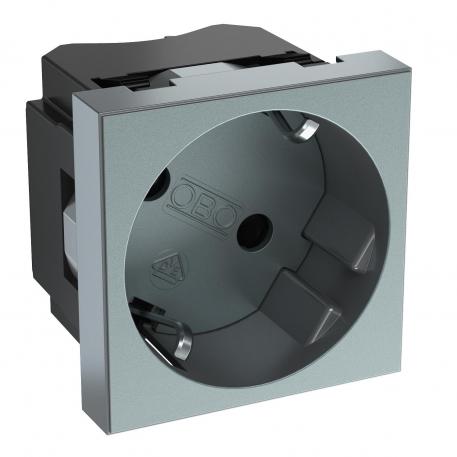 33° socket, protective contact, single 1 | 1-struka 33° | lak od aluminija
