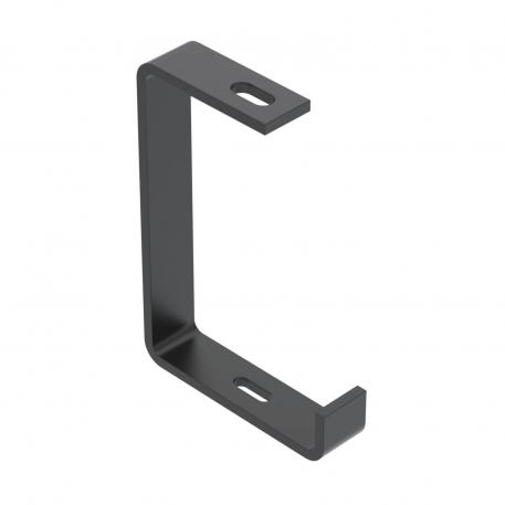 Suspension  bracket, black 127 | 180 | 0,6 |  | 100 | 11 | tamno crna; RAL 9005