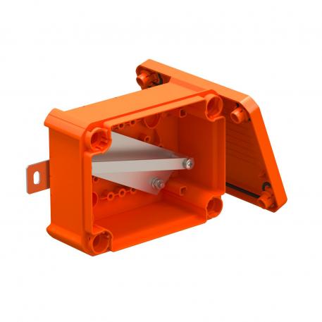 FireBox T100 zatvorena, prazna 136x102x57 |  | IP66 | narančasta; RAL 2003